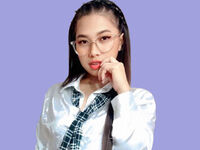 naughty cam girl fingering shaved pussy AickaChan