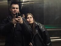 sexy live cam couple SatieBrenden